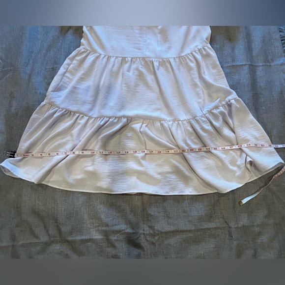 1. State White Ruffled Mini Dress - Picture 10 of 11